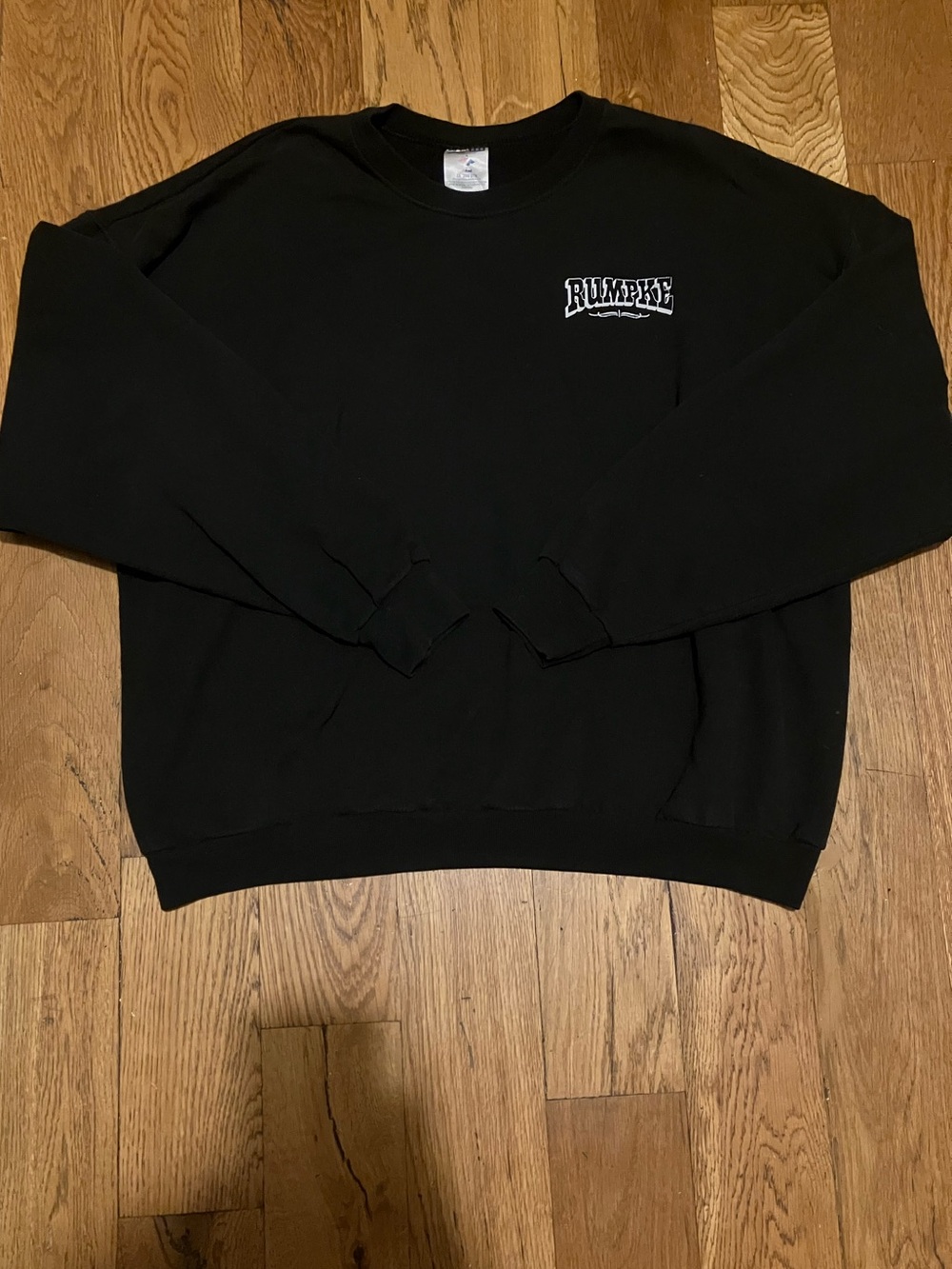 Rumpke Sweatshirt Pullover Jerzees 2XL Men's Black Cincinnati Landfill Garbage